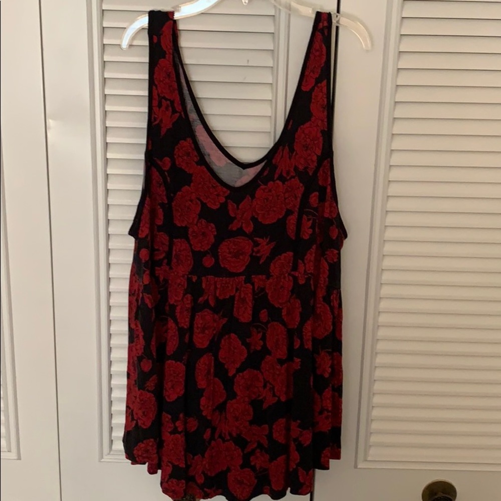 Floral tank top
